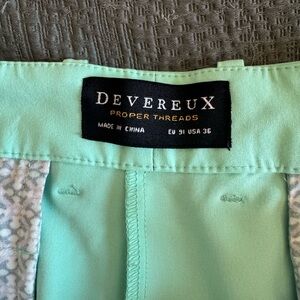 Devereux Men's Mint Green Flat Front Shorts